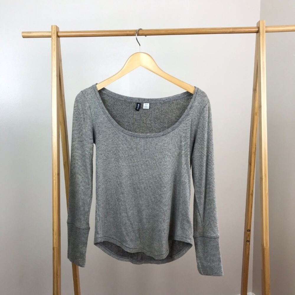 ♡ BDG UO Waffle Knit Thermal Top ♡